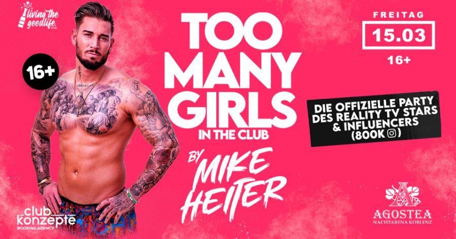 TOO MANY GIRLS - MIKE HEITER LIVE